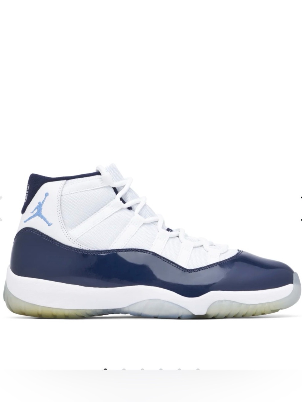 Jordan Men’s High-Top Sneakers White and Navy